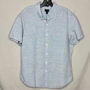 J. Crew Light Gray Casual Button Down Shirt